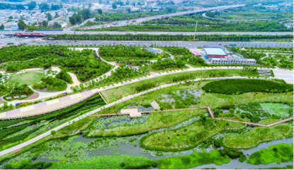 尋美家鄉河——水利工程學院暑期社會實踐走進生態園